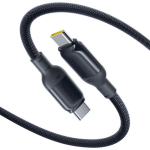 Kaabel USB-C &ndash; USB-C 240 W, 2 m, Cosmic Black, PicoGo, BASEUS