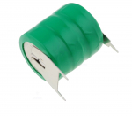 Laetav aku:Ni-MH;3.6V;80mAh;Leads:3 pin;#16x18mm