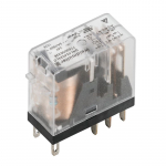 DRI 424024, relee, 24 V DC, 2CO, AgSnO, 5 A, LED, lamedate labade &uuml;hendused (2,5 mm x 0,5 mm), Weidmuller