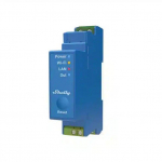 Shelly Pro 1 nutikas 1-kanaliline relee, 110&ndash;240V 16 A, 1P, Wi‑Fi, RJ45, Bluetooth
