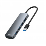 Hub USB-A USB 3.0 4-pordiga 15cm, hall