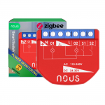 Nous B3Z ZigBee Smart Switch moodul 2 kanaliga, koos v&otilde;imsusm&otilde;&otilde;tjaga