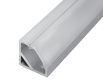 LED profiil, anodeeritud, nurk 45 &deg;, 1m