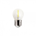 LED-pirn E27 230V G45 1,3W, 55lm, FILAMENT, soe valge 2700K, ORO