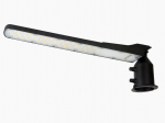 T&auml;navavalgusti LED 230V 100W 10 000lm, 140&deg; x 70&deg; 4000K, must, FLAMINGO, IP65, IK08