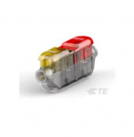 Terminal 12 &ndash; 14 AWG / 16 &ndash; 18 AWG traadi suurus, 4 &ndash; 2.5 mm&sup2; / 1.5 &ndash; .75 mm&sup2; traadi suurus, Sealable, Splice Capacity 2, End Feed