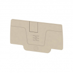 Otsaplaat AEP 2C 4, sobib A2C 4, tumebeež, Weidmuller