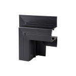 Magnetiline juhttule pistik, s&uuml;vistatav, L-kujuline