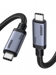 Kaabel USB C isane - USB C isane USB4 240W 1m 40Gbps 16K@60Hz 80Gbps Thunderbolt 4 &uuml;hilduv L706 UGREEN