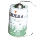 Liitiumpatarei 1/2AA LS14250CNA 3.6V 1200mAh Solder Axial Saft