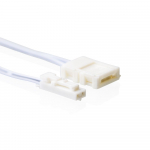 LED connector L813 MALE - 8mm LED strip, 3A, PUSH-ON connector, 100cm wire