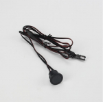 LED kontroller, 12-24V 4A, ON-OFF-DIM, s&uuml;vistatav, plastik, must