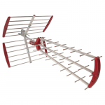 DVB-T, UHF v&auml;lisantenn 17dB, 474-786MHz, LTE filter, 38 el. Passivne