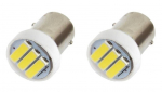 LED lambid BA9S, 12V, 3xLED 7020, 2tk, AMIO