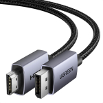 Kaabel DisplayPort (DP) isane - HDMI isane &uuml;hesuunaline 4K@30Hz 1m must DP125 UGREEN