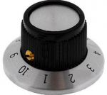 Potentsiomeetri k&auml;epide skaalaga; 6mm; &Oslash;15.2x14.2