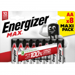 Leelispatarei LR6 (AA) 1.5V E91 2900mAh MAX Energizer 8tk blisteris