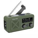 Kaasaskantav multifunktsionaalne laetav 2000 mAh AM/FM/WB-raadio h&auml;daolukordadeks