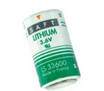 Liitiumpatarei R20(D) LS33600 3.6V 16500mAh Saft