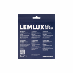 LED juosta, 5m ritė, 24Vdc, 3W/m, COB 480LED/m, 330lm, &scaron;iltai balta 3000K, IP20, 180&deg;