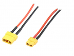 Type XT90 Male/Female, 100mm 32V DC 40A (peak 60A)