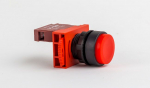 L&uuml;liti ilma valgustuseta, punane, kontaktiga NC, mitte fikseeruv ON- (OFF), HIGHLY