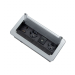 INBOX m&ouml;&ouml;bli pistikupesa, 2 x Schuko, 1x USB, 1x USB-C, HDMI, RJ45 1,5m h&otilde;bedane