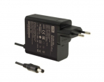 65W &uuml;he v&auml;ljundiga toiteallikas 24V 2.71A pistikupesa, 5.5x2.1mm, v&auml;ga usaldusv&auml;&auml;rne, &auml;&auml;rmiselt v&auml;ike, seinale paigaldatav, t&ouml;&ouml;stuslik, MEAN WELL