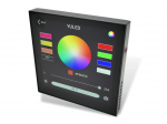 DALI mini control panel, touch screen, 64 addresses, for programming and controlling groups, scenes, colors