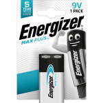 Leelispatarei 6LR61 (1604) 9V Max Plus Energizer