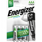 Laetav aku HR03 (AAA) 1.2V 800mAh Ni-Mh Extreme Energizer 4tk blister 4pcs