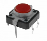 L&uuml;liti joodetav  12x12mm punane