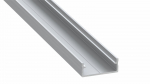 LED profiil LED ribadele, h&otilde;bedane anodeeritud, lai, DUAL, 3m, LUMINES
