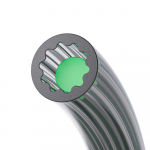 Creality madala takistusega t&auml;hekujuline PTFE-toru-4m