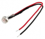 Signallamp LED 12V &Oslash;6mm punane