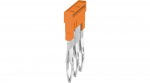Sild ZQV 2.5N / 3, Z-seeria,24 A, 3- poolust, oranž, 13x24.7 mm, Weidmuller