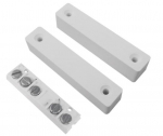 V&auml;line magnetkontakt, NC, 65x14x13mm, kuni 20mm, valge