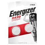 Liitiumpatarei CR2430 3V 320mAh Energizer 2tk blister 2tk