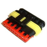 Korpus - pesa Superseal 6 , kontakt liides,  RoHS