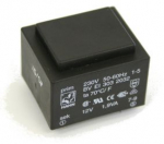 Trafo 230V/12V 158mA 1.9VA Hahn, RoHS