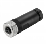 M12 5-poldiline, sirge, 6-8mm pikkune kaabel, IP67