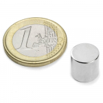 Magnetid &Oslash;10x10mm NdFeB N45