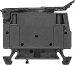 Sularriviklemm WSI 4 , kruvi, DIN-liistule, must, 4mm&sup2;, 6.3A, 500V, sular 5x20,  Weidmuller