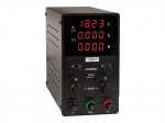 Laboratooriumi toiteallikas 0-120V 0-3A, must