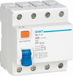 NL1-63 4N 40A 30mA A-t&uuml;&uuml;pi 6kA DB, CHINT