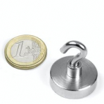 Konks magnetiga &Oslash;25mm NdFeB N38