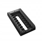 T&ouml;&ouml;stuslik laadija kuni 8 tk akude laadimiseks Li-ion, Ni-MH 1-8x R6 / AA, R03 / AAA