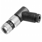 M8 emas, 0,14-0,5 mm&sup2;, 3,5 - 5 mm, pin3, nurgapealne, IP67