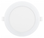 Sisseehitatav LED-valgusti MOLLY 230 V vahelduvvool, 12 W, 1200 lm, CCT (3K/4K/6K), &uuml;mmargune, valge, l&auml;bim&otilde;&otilde;t 145 mm