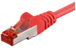 Kaabel CAT 6-025 LC S/FTP PIMF PUNANE 0,25m, GOOBAY